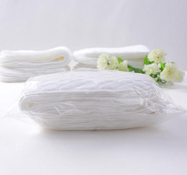 800pcs Baby 3 layers ecological cotton reusable Nappies diapers no fluorescent inserts changing pads diaper nappy Liners size:32*12cm YTNK03