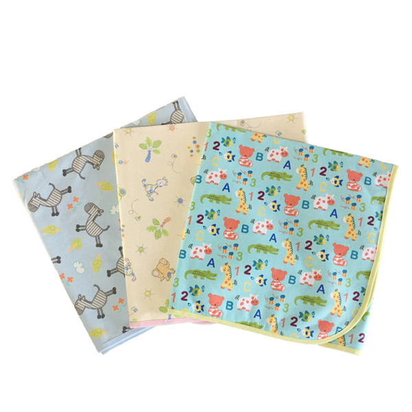 Newborn Baby Changing Pad Infant Child Bed Waterproof Cloth Diaper Inserts Crib Reusable Cotton Durable Washable Urine Mat Cover