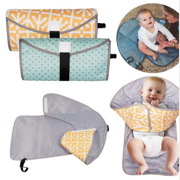 Baby Multifunction Changing Pads Mats Portable Foldable Compact Nappy Diaper Changing pads Travel Changing Station Baby Care Bag YL25