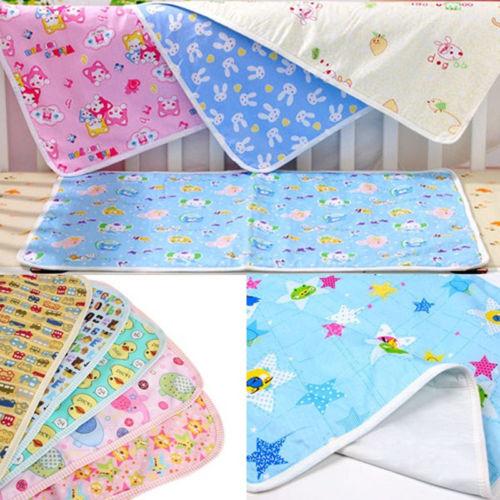 Baby Nappy Changing Pad Cotton Ecologic Diaper Changing Table Cartoon Baby Waterproof Mattress Bed Sheet Infant Change Mat Cover