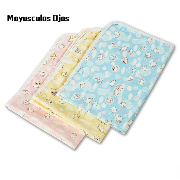 1PC New Baby Special Waterproof Breathable Air Layer Insulation Pad Comfortable Dry Flannel Insulation Pad