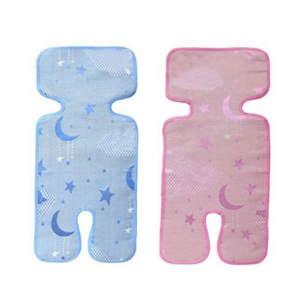 Newborn Breathable Baby Stroller Mat Summer Cool Infant Rattan Seats for Prams Pushchairs Child Kids Folding Cushion Pad