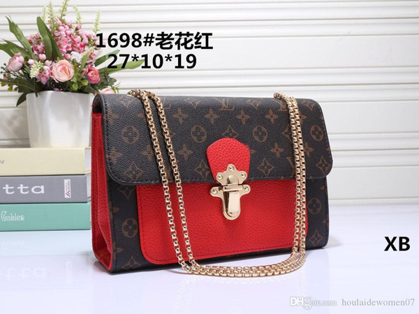 2018 Brand New High Quality Fashion Women Handbags Bow Decorate Shoulder Chain Bags Tote PU Leather Handbags College Style Party Bag