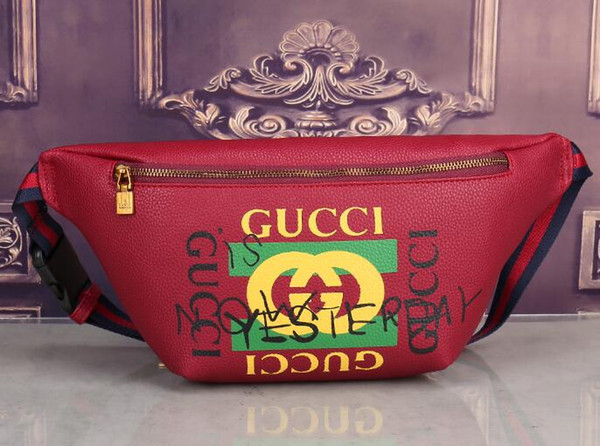 Waist bag men Women handbag waist pack ladies designer waist pack designer handbag high quality lady clutch purse retro shoulder bag 0122