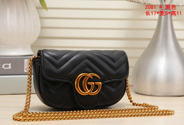 2019 latest ladies handbag high leather shoulder bag 2 piece set female handbag Messenger bag letter bag size 32CM, free shipping 05