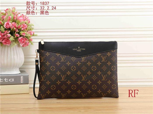 AAA+ New Fashion Men And Women Personality Letters Large Capacity Small Square Bag Female Trend Designer Brand Cosmetic Bag Clutch Bag