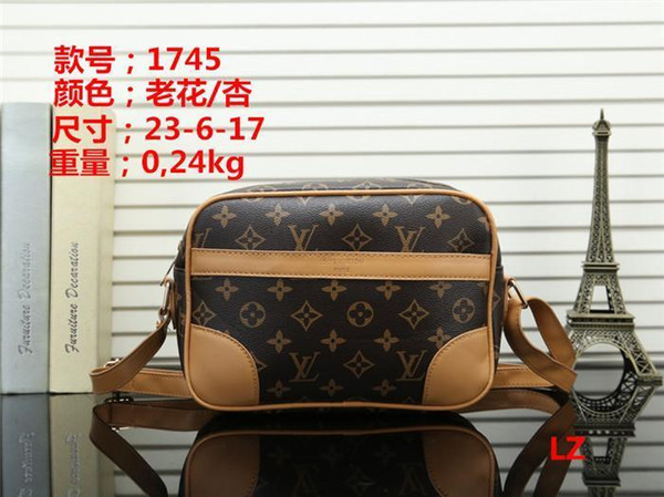 New 2018 Luxury Brand Designer High Quality Women'S Shoulder Bag Letter Print Mini Women'S Bag Cross Body Handbag