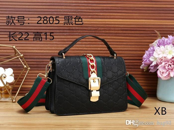 2018 new bags Women Bags Designer fashion PU Leather Handbags Brand backpack ladies shoulder bag Tote purse wallets aa2805