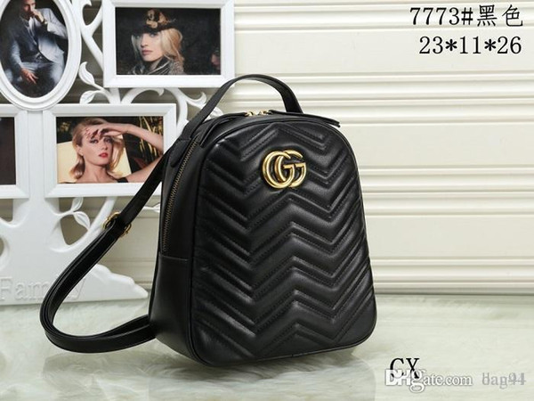 2018 new bags Women Bags Designer fashion PU Leather Handbags Brand backpack ladies shoulder bag Tote purse wallets 0g 07773