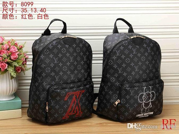 2018 new bags Women Bags Designer fashion PU Leather Handbags Brand backpack ladies shoulder bag Tote purse wallets 0g8099