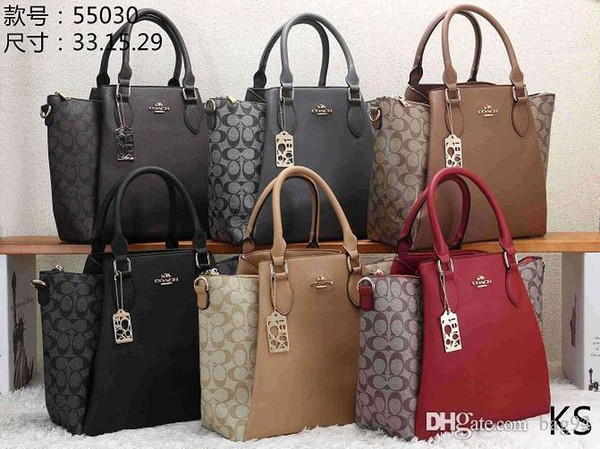 2018 new bags Women Bags Designer fashion PU Leather Handbags Brand backpack ladies shoulder bag Tote purse wallets 55030