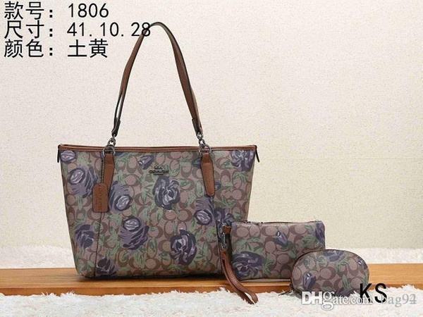 2018 new bags Women Bags Designer fashion PU Leather Handbags Brand backpack ladies shoulder bag Tote purse wallets a1806