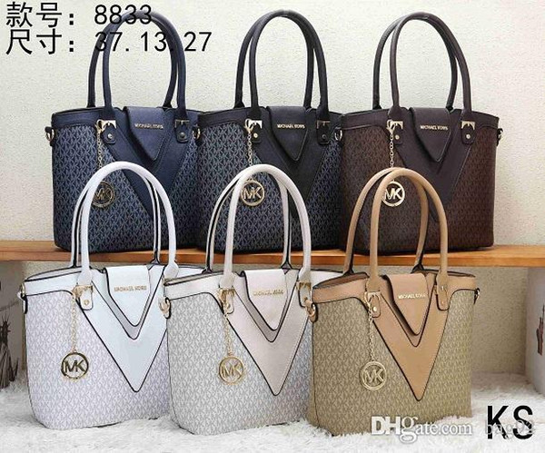 2018 new bags Women Bags Designer fashion PU Leather Handbags Brand backpack ladies shoulder bag Tote purse wallets 8833