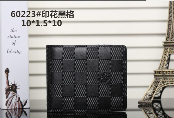 Women Wallet Purse Fashion Animal pattern Leather Men Short Wallet Card Holders no box 03