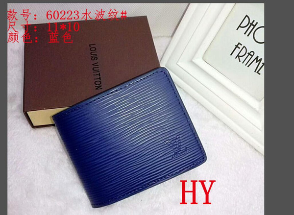 wholesale 2019 fashion single zipper cheapwomen pu leather wallet lady ladies purse no Box 05