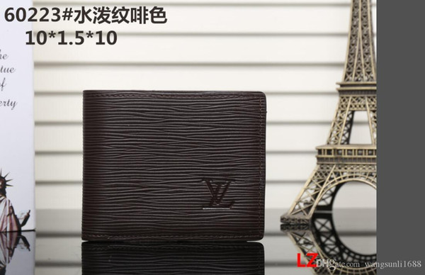 Paris style wallet famous women luxury Designer brand wallets coated canvas and real leather small wallets with zipper coin pocket no box 01