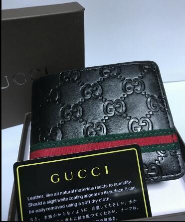 2018 Hot Fashion brand new designer men fashion Wallets High quality small purses card holder with box