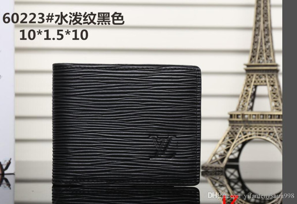 AA New designer Tote wallet High Quality Leather luxury Men short Wallets for women Men Coin purse Clutch Bags NO box AA08