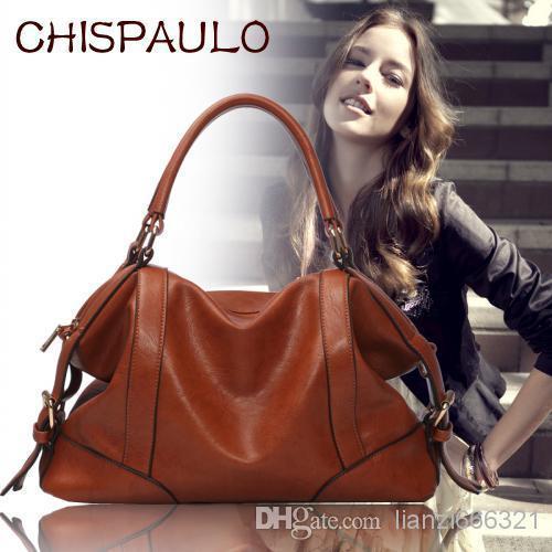 NEW The Female Leather Women Bags 2017 Hot Women Genuine Leather Women Messenger Bag Vintage handbag designer Retro Bags FREE SHIPPING