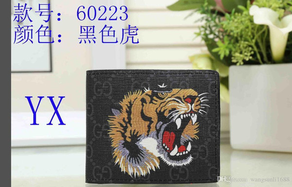 2018 designer wallet Free shipping High quality Plaid pattern women leather wallet men pures high-end luxury brand designer wallet no box 02