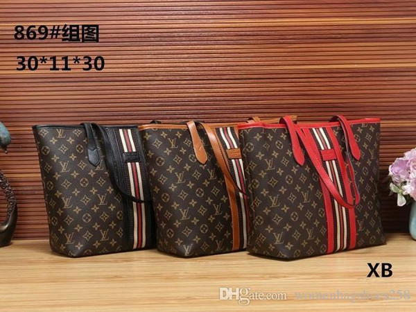 2018 New Women Bags Luxury Brand Designer Fashion bags Lady Handbags Purse Shoulder Bag for women Tote Clutch Wallets With Dust Bags 40869