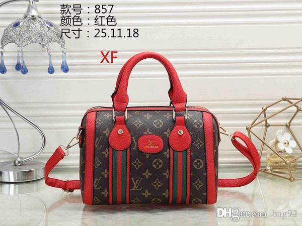 2018 new bags Women Bags Designer fashion PU Leather Handbags Brand backpack ladies shoulder bag Tote purse wallets a857
