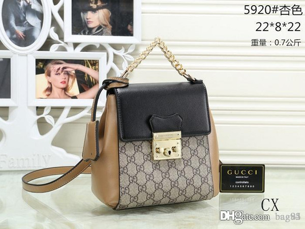 2018 new bags Women Bags Designer fashion PU Leather Handbags Brand backpack ladies shoulder bag Tote purse wallets 5920