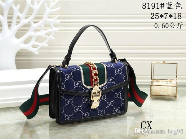2018 new bags Women Bags Designer fashion PU Leather Handbags Brand backpack ladies shoulder bag Tote purse wallets a8191