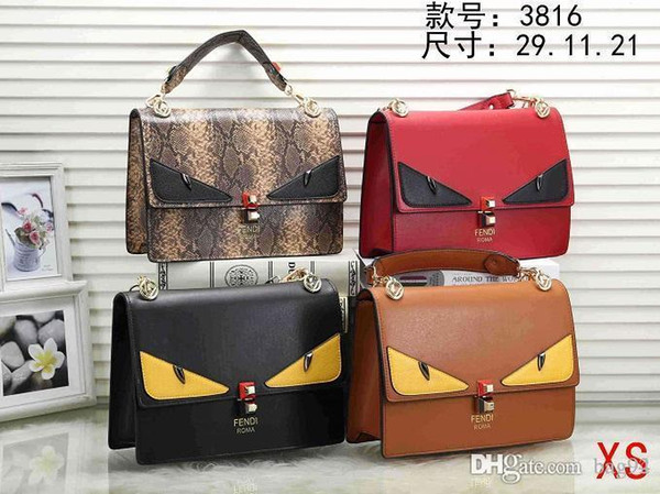 2018 new bags Women Bags Designer fashion PU Leather Handbags Brand backpack ladies shoulder bag Tote purse wallets 3816