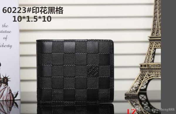 Wholesale 2019 Fashion Single Zipper Cheapwomen Pu Leather Wallet Lady Ladies Purse No Box 01