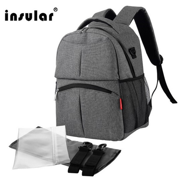 2017 Insular Shipping Free stroller bag Baby Diaper Bag Backpack Multifunctional Mommy Backpack Waterproof Nappy