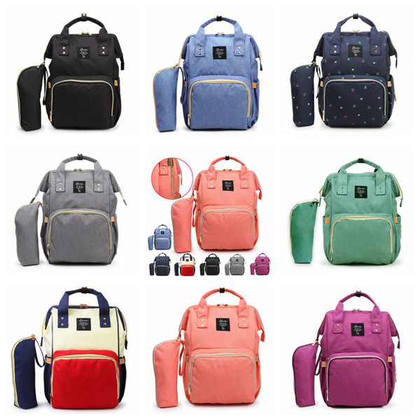 Mummy Maternity Nappy Diaper Bag Large Capacity Baby Bag Travel Backpack Desinger Nursing Bag for Baby Care 20pcs OOA3370