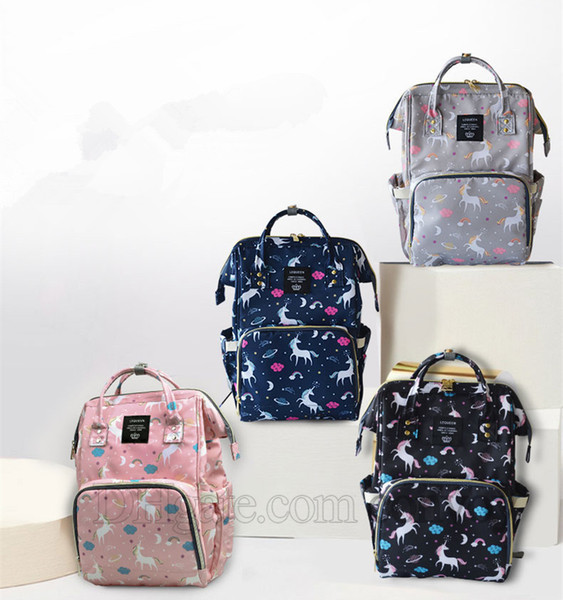 Mommy Backpacks Nappies Bags Unicorn Diaper Bags Backpack Maternity Large Volume Outdoor Travel Bags Organizer free DHL FEDEX MPB28