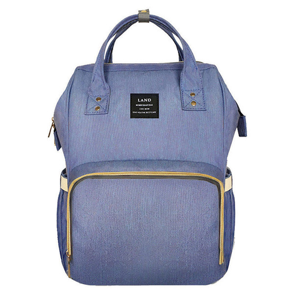 LAND Baby Bag Fashion Nappy Bags Large Diaper Bag Backpack Baby Organizer Maternity Bags For Mother Handbag Nappy Backpack/