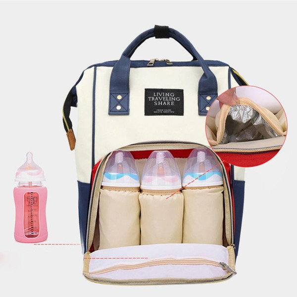 Large Capacity Mummy Maternity Diaper Bag Nursing Travel Backpack Designer Stroller Baby Bag Baby Care Nappy Backpack Handbags