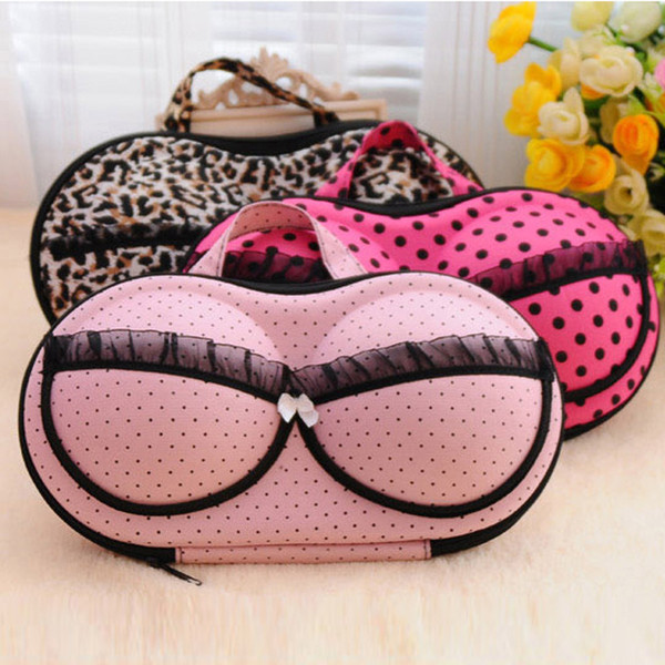 8 colors bra storage bag for women colorful undewear protect case travel storage bags wholesale C1837