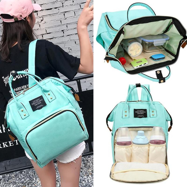 Mummy Maternity Nappy Bag Travel Backpack Large Capacity Baby Care Nursing Diaper Handbag