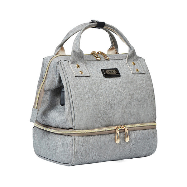 Hot Fashion Mummy Diaper Bag Thermal Insulation Travel Maternity Backpack for Mother Brand Nappy Changing Bags Baby Bag