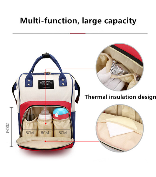 Diaper bag,Multi-function backpack,nappy,baby bag,Large backpack, handbag, outdoor helper.baby gift.Practical Backpack.