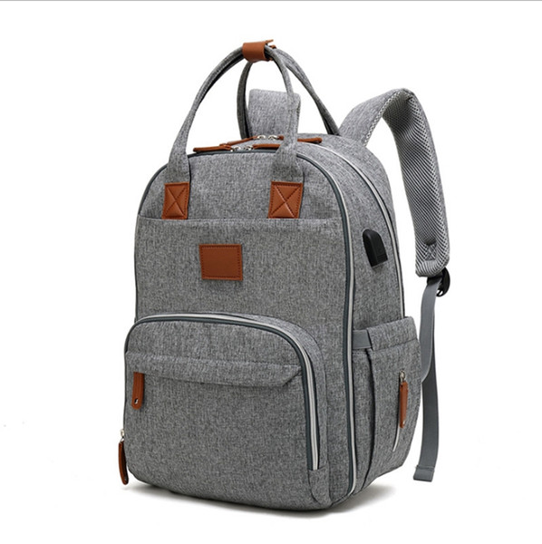Designer Diaper Bags Large Capacity Maternity Nappy Bags Insulation Nursing Bag Mommy Travel Backpacks Laptop Backpack New 3 Designs DHW1760