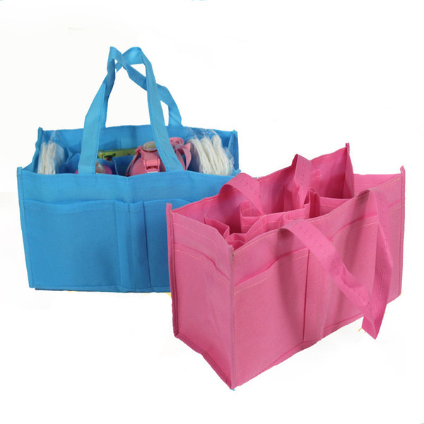 Portable Mommy Bag Bottle Storage Multifunctional Separate Bag Nappy Maternity Handbag Baby Diaper Tote B11