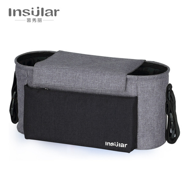 Insular Baby Diaper Bag Multi-functional Mommy Nappy Stroller Bag Fashion Baby Hanging Storage Organizer For Care