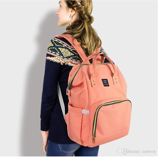 Mommy Backpack Nappies Bags Fashion Mother Backpack Diaper Maternity Backpacks Large Volume Outdoor Travel Bags Organizer 11colors MPB01