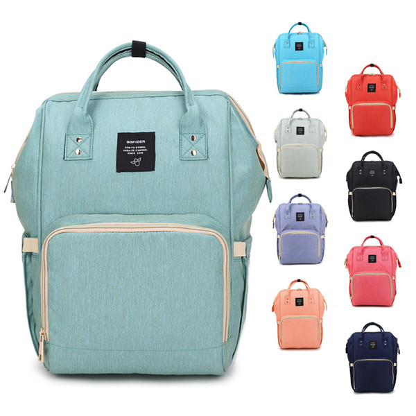 Fashion Diaper Bags Mummy Backpacks Multi-functional Mother Backpacks Outdoor Desinger Nursing Travel Bags For Mommy Maternity Bag Wholesale