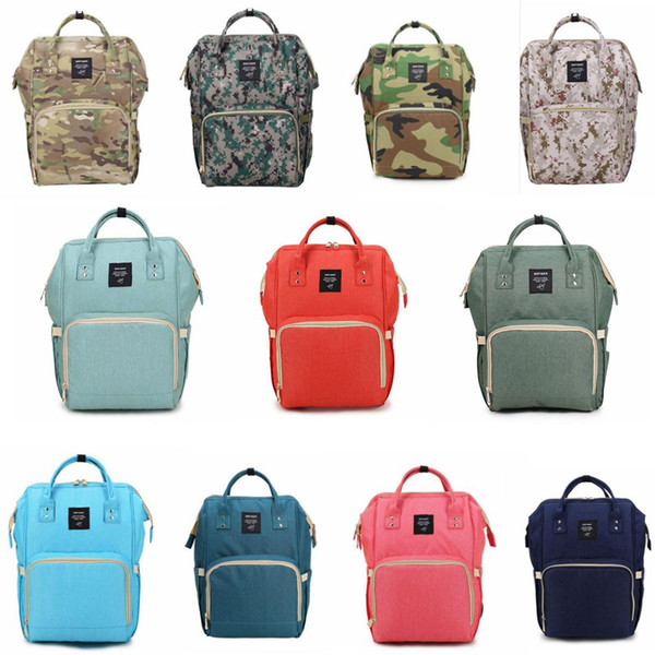 Mummy Maternity Nappy Bag Large Capacity Baby Bag Travel Backpack Desiger Nursing Bag for Baby Care Diaper Bags 20pcs OOA2184