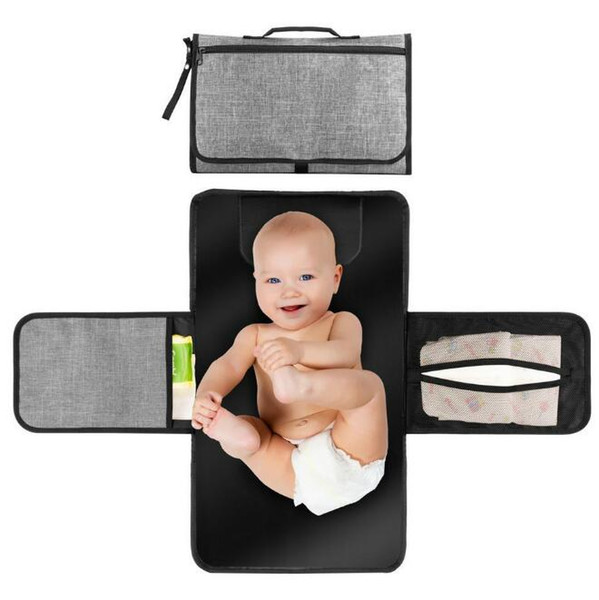 Multifunction Baby Diaper Changing Pads Foldable Infant Nappy Changing Mat Travel Changing Station Stroller Storage Bag CCA10134 600pcs