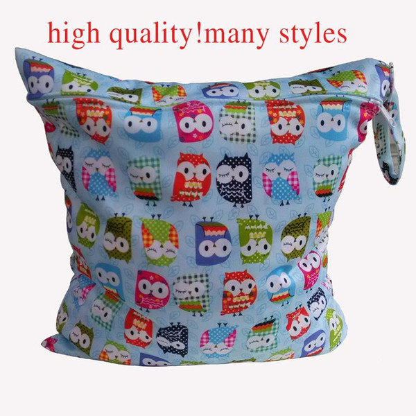 2018 Hot Cartoon Wetbag Wet Bag Waterproof Nappy Bags for Stroller Mother Mom Backpack Maternity Changing Diaper Bags Baby Care