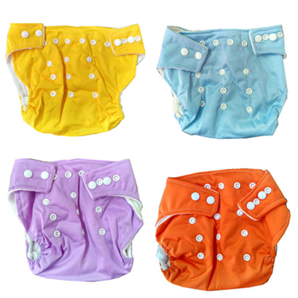 Adjustable Baby Diapers Washable Reusable Cloth Nappy 100pcs Wholesale