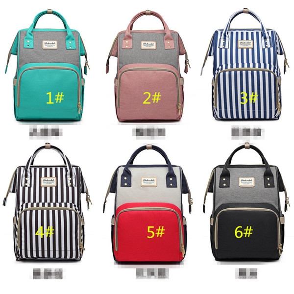 Multifunctional Diaper Backpack Condition Multi-color Baby Mommy Changing Bag Mummy Backpack Nappy Mother Maternity Backpacks Oxford Cloth