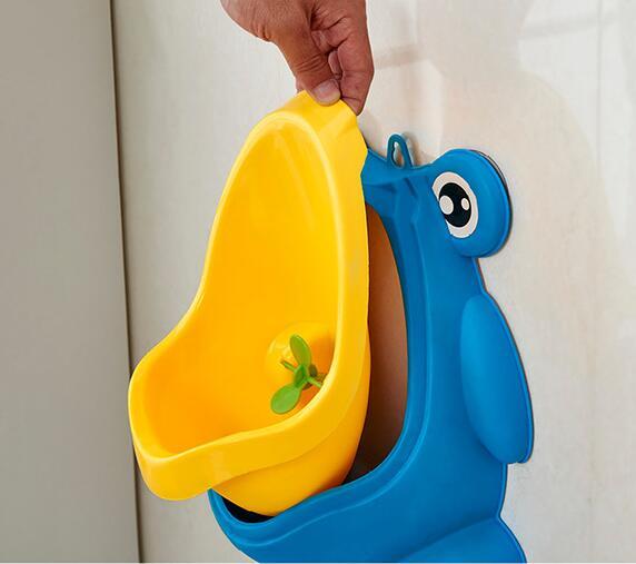Wall-Mounted Children Baby Potty Toilet Training Kids Urinal Boy Plastic Toilet Seat High Quality Baby Care Groove Product Children Toilet